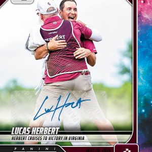 Lucas Herbert - 2026 Panini Instant LIV Golf #14 - Galaxy 1/1 Auto