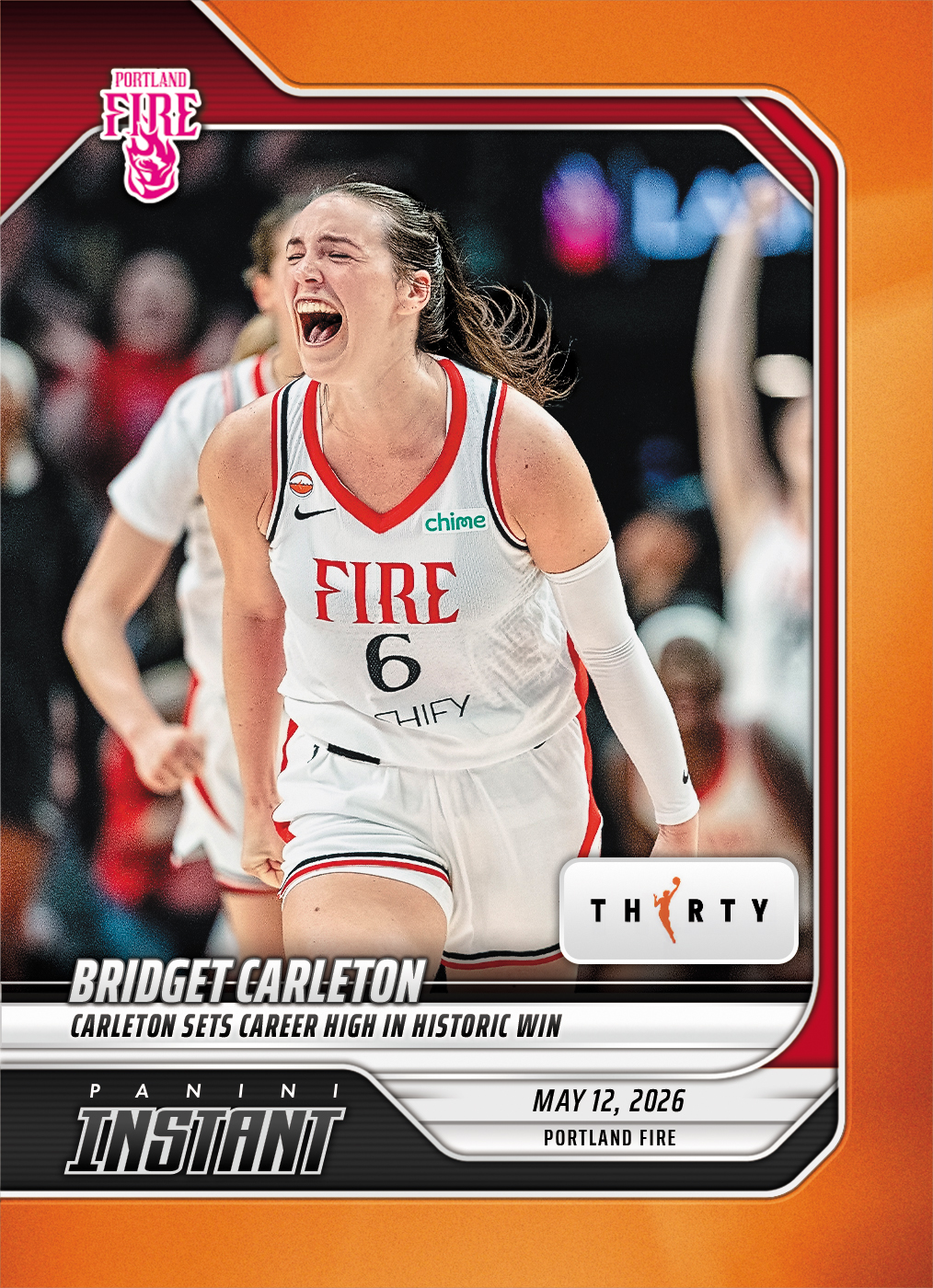 Bridget Carleton - 2026 Panini Instant WNBA #51 - 30th Anniversary /30