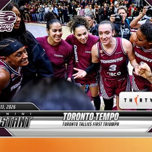 Toronto Tempo - 2026 Panini Instant WNBA #53 - 30th Anniversary /30