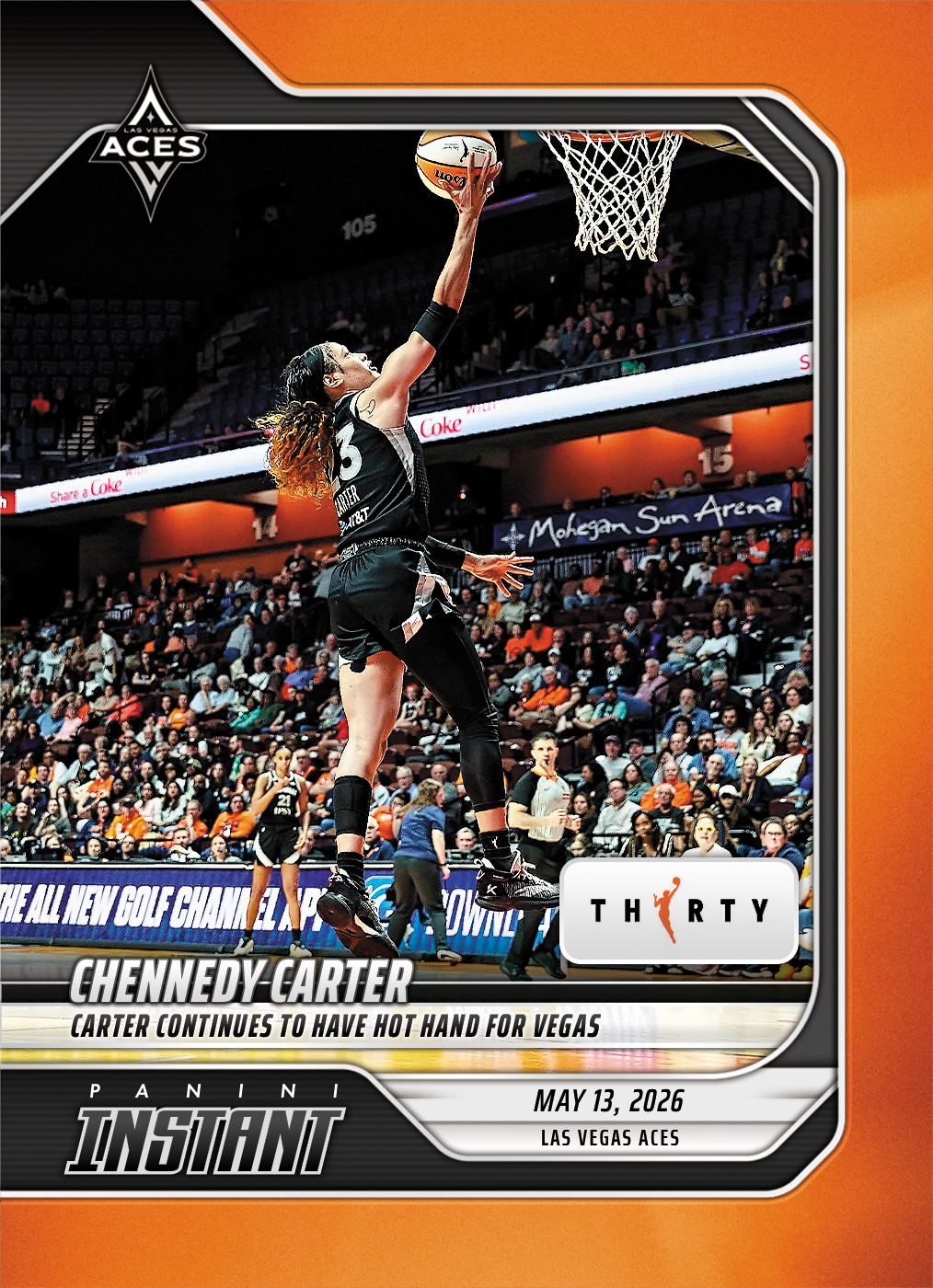 Chennedy Carter - 2026 Panini Instant WNBA #56 - 30th Anniversary /30