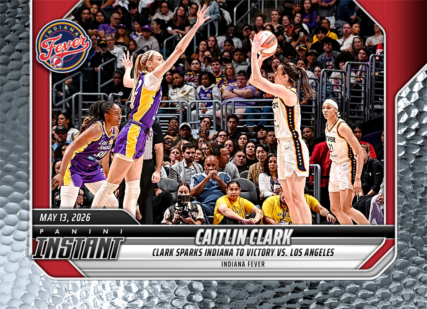 Caitlin Clark - 2026 Panini Instant WNBA #58 - Metallic /5