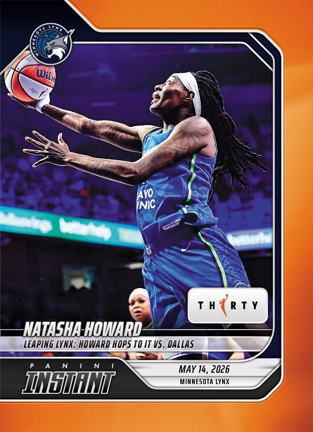 Natasha Howard - 2026 Panini Instant WNBA #59 - 30th Anniversary /30