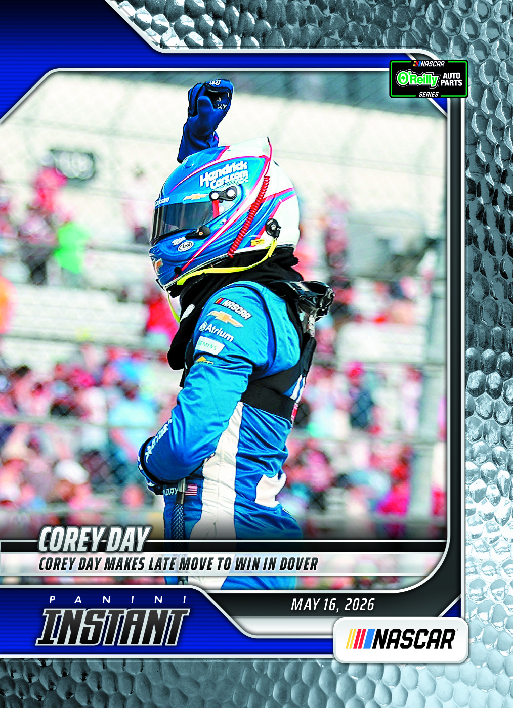 Corey Day - 2026 Panini Instant NASCAR #42 - Metallic /5