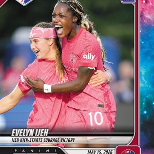 Evelyn Ijeh - 2026 Panini Instant NWSL #68 - Galaxy 1/1
