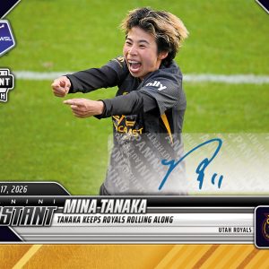 Mina Tanaka - 2026 Panini Instant NWSL #70 - Gold /10 Auto