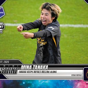 Mina Tanaka - 2026 Panini Instant NWSL #70 - Galaxy 1/1