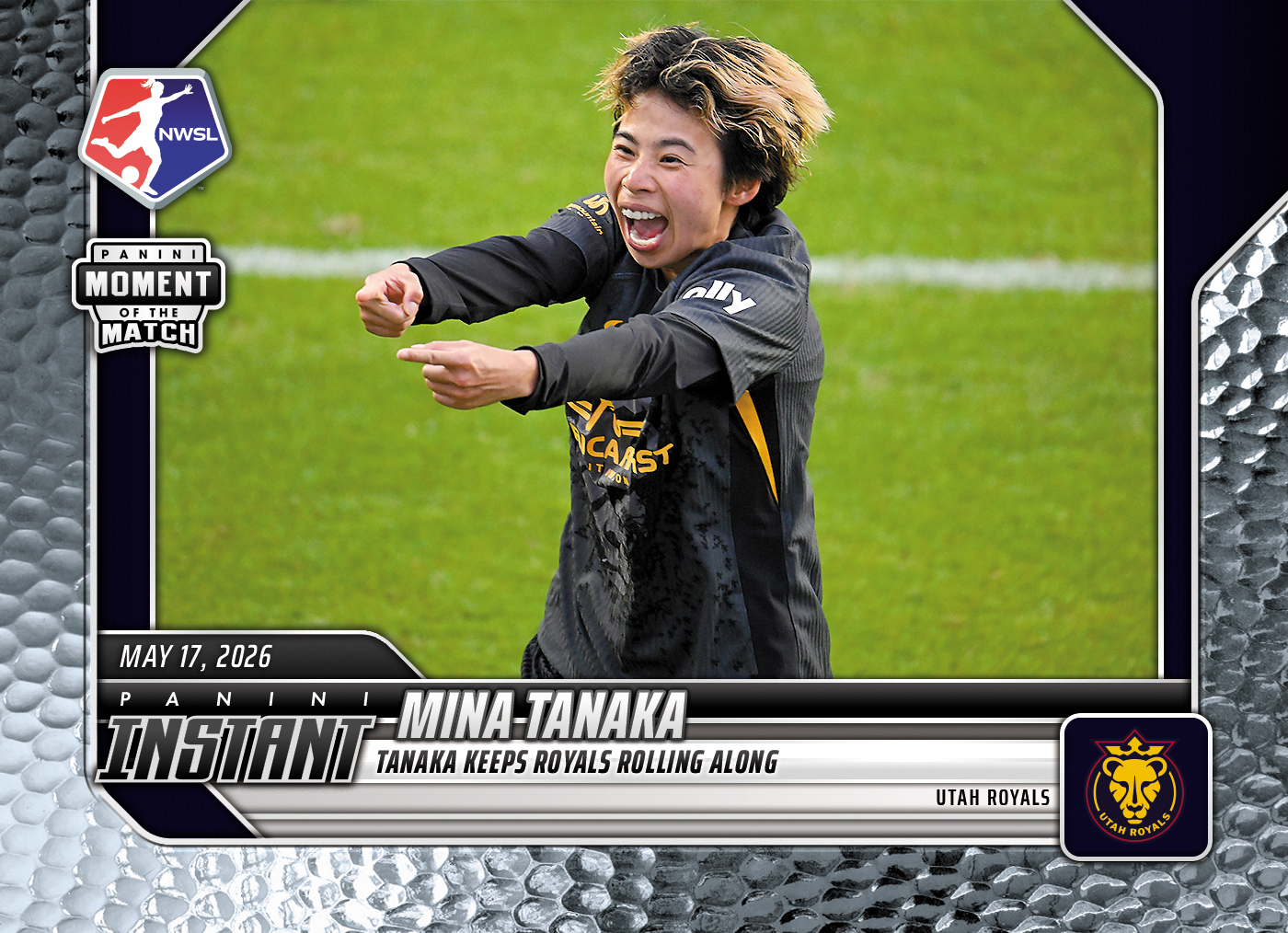Mina Tanaka - 2026 Panini Instant NWSL #70 - Metallic /5