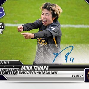 Mina Tanaka - 2026 Panini Instant NWSL #70 - Base /99 Auto