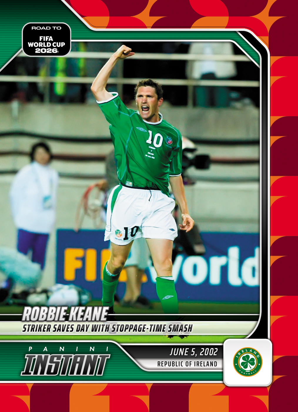 Robbie Keane - 2026 Panini Instant Road to FIFA World Cup 2026™ #15 - Red /5