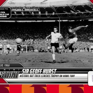 Sir Geoff Hurst - 2026 Panini Instant Road to FIFA World Cup 2026™ #20 - Red /5