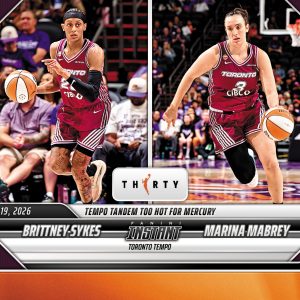 Brittney Sykes/Marina Mabrey - 2026 Panini Instant WNBA #73 - 30th Anniversary /30