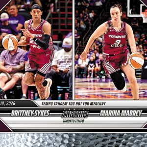 Brittney Sykes/Marina Mabrey - 2026 Panini Instant WNBA #73 - Metallic /5