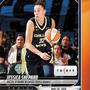 Jessica Shepard - 2026 Panini Instant WNBA #75 - 30th Anniversary /30