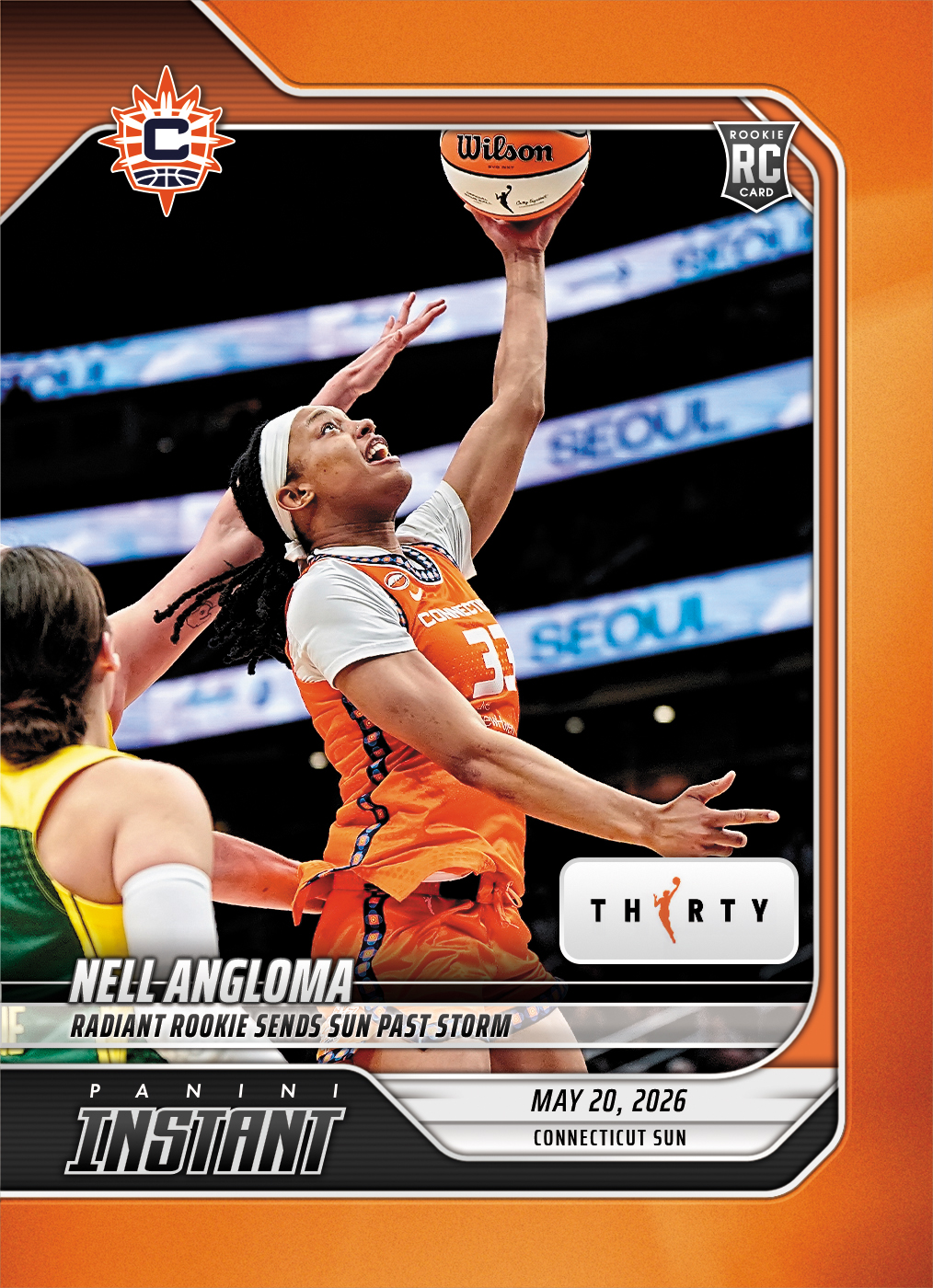 Nell Angloma - 2026 Panini Instant WNBA #76 - 30th Anniversary /30