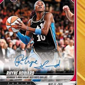 Rhyne Howard - 2026 Panini Instant WNBA #80 - Gold /10 Auto