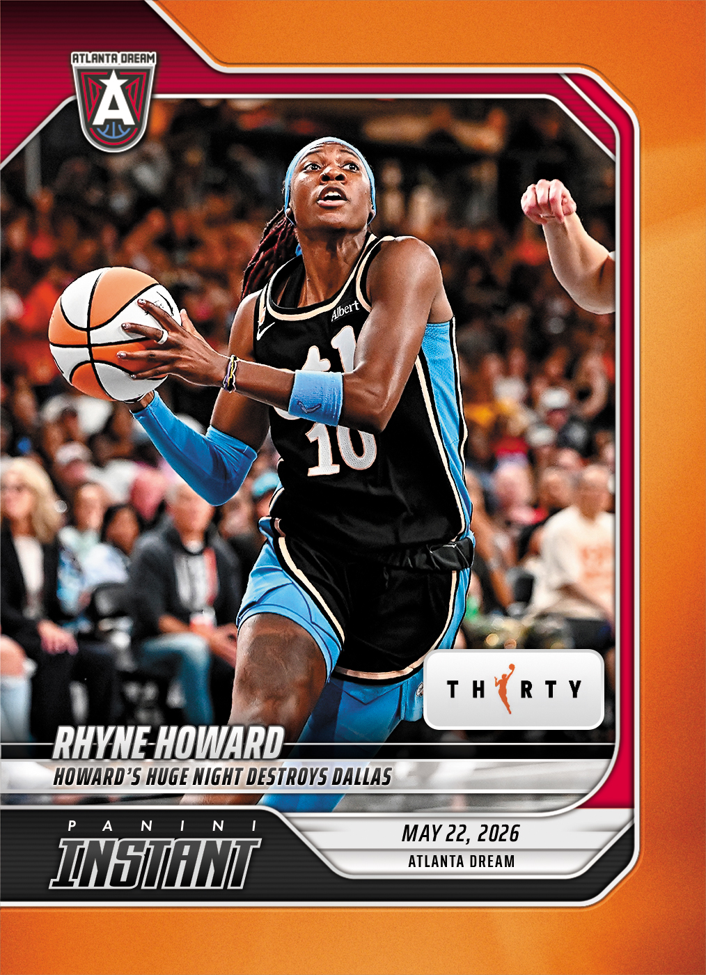 Rhyne Howard - 2026 Panini Instant WNBA #80 - 30th Anniversary /30