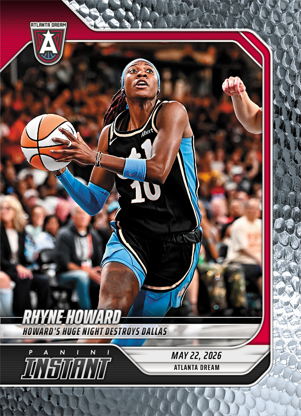 Rhyne Howard - 2026 Panini Instant WNBA #80 - Metallic /5