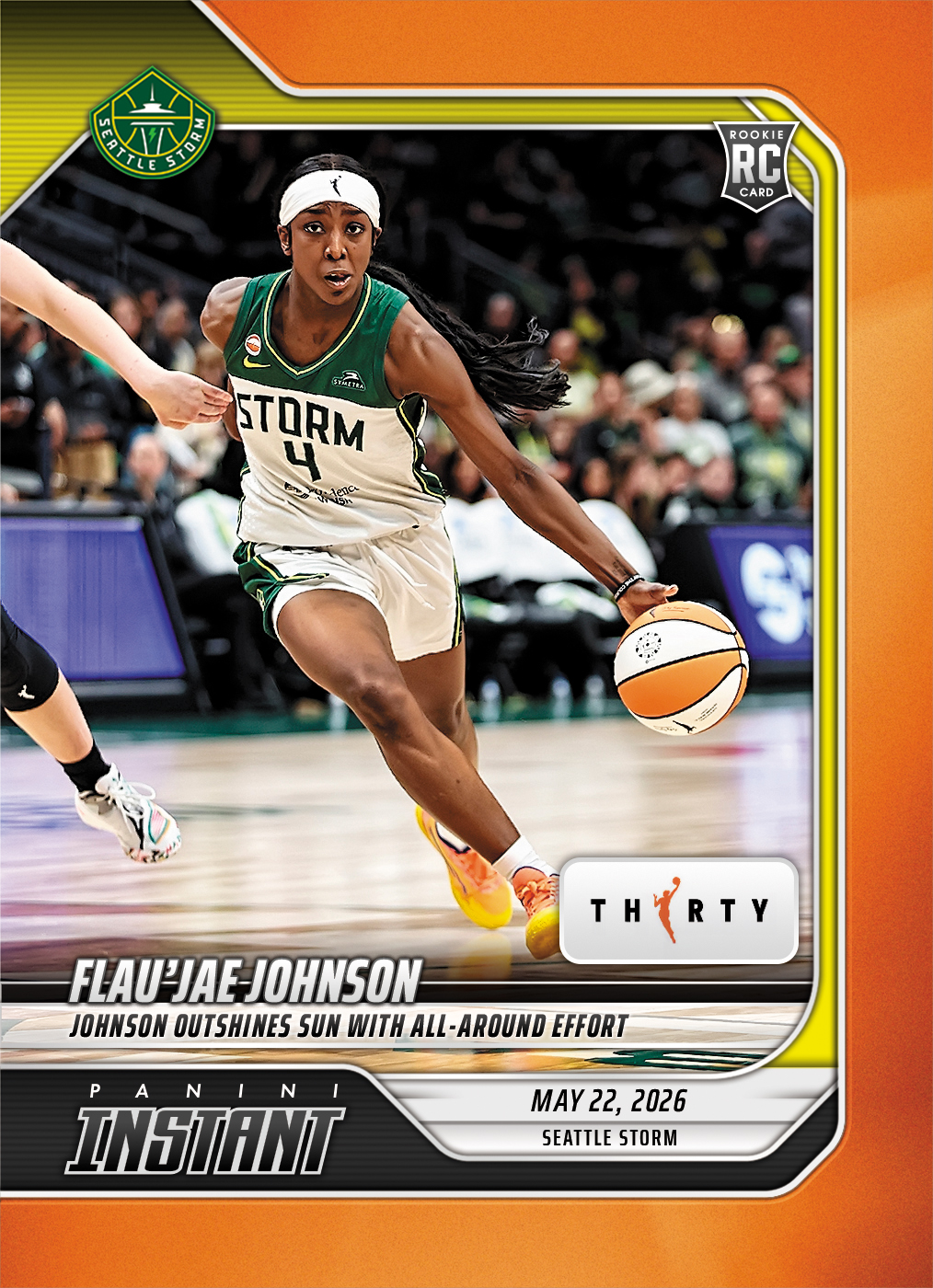 Flau'jae Johnson - 2026 Panini Instant WNBA #82 - 30th Anniversary /30