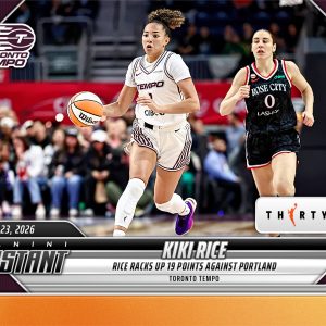 Kiki Rice - 2026 Panini Instant WNBA #85 - 30th Anniversary /30