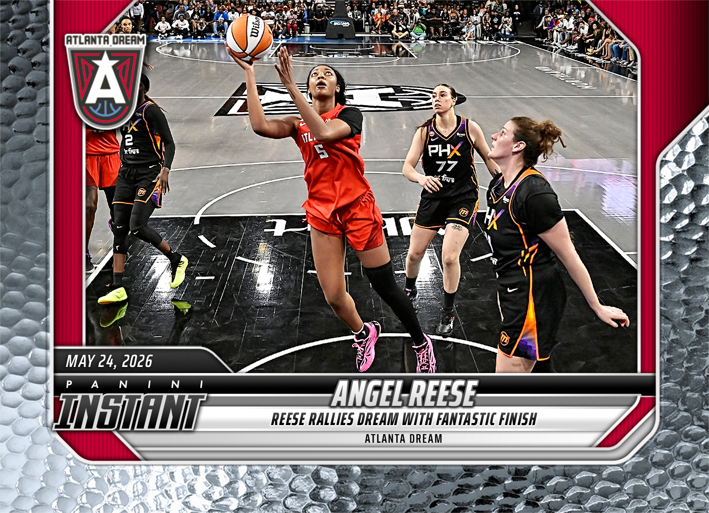 Angel Reese - 2026 Panini Instant WNBA #87 - Metallic /5