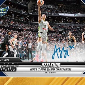Azzi Fudd - 2026 Panini Instant WNBA #88 - Gold /10 Auto