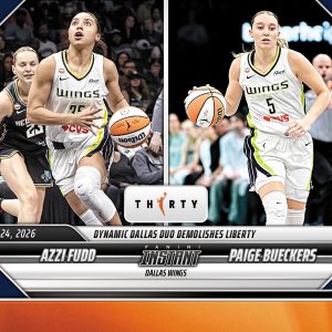 Azzi Fudd/Paige Bueckers - 2026 Panini Instant WNBA #89 - 30th Anniversary /30