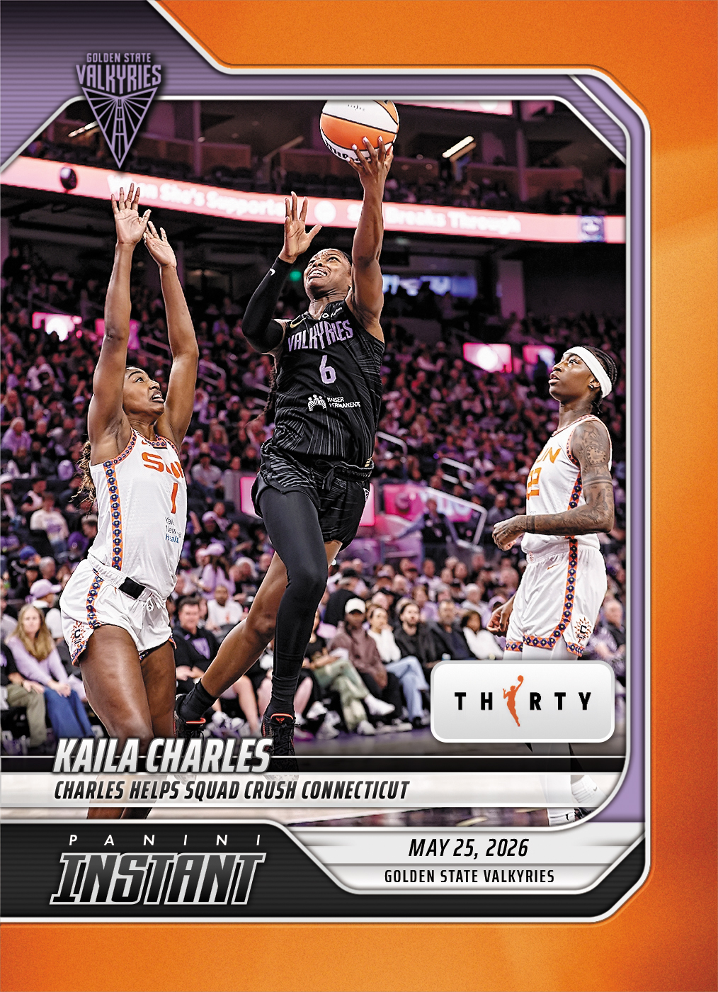 Kaila Charles - 2026 Panini Instant WNBA #92 - 30th Anniversary /30