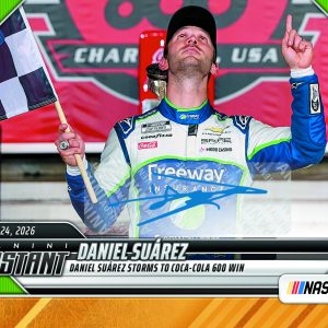Daniel Suarez - 2026 Panini Instant NASCAR #46 - Gold /10 Auto