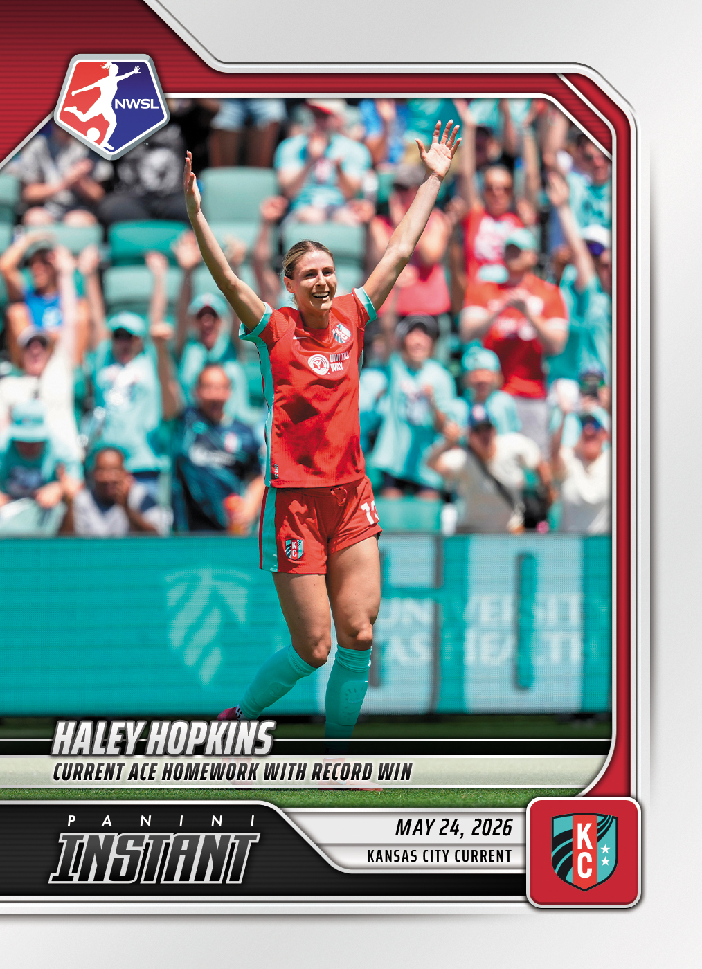Haley Hopkins - 2026 Panini Instant NWSL #77 - Base