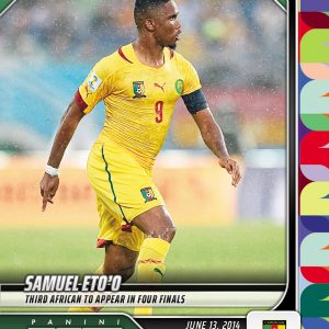 Samuel Eto'o - 2026 Panini Instant Road to FIFA World Cup 2026™ #22 - Multi 1/1