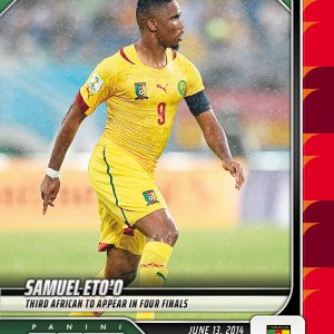 Samuel Eto'o - 2026 Panini Instant Road to FIFA World Cup 2026™ #22 - Red /5