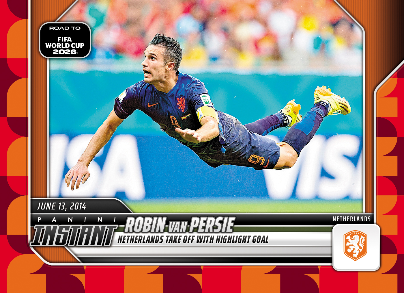 Robin van Persie - 2026 Panini Instant Road to FIFA World Cup 2026™ #23 - Red /5