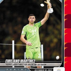 Emiliano Martinez - 2026 Panini Instant Road to FIFA World Cup 2026™ #24 - Red /5
