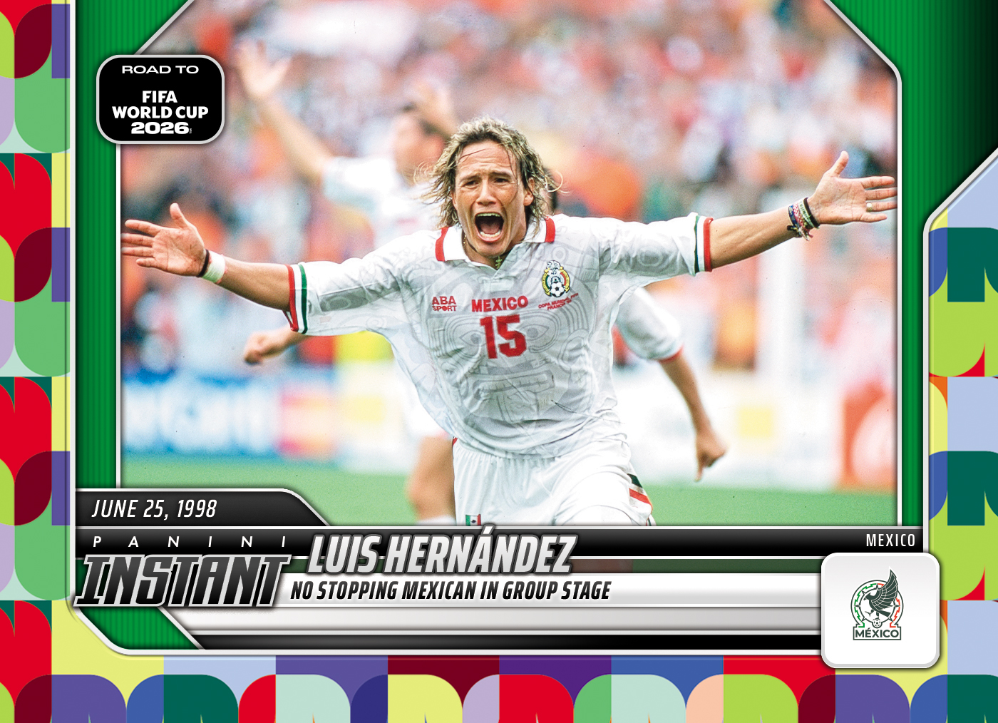 Luis Hernandez - 2026 Panini Instant Road to FIFA World Cup 2026™ #25 - Multi 1/1