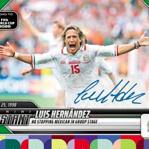 Luis Hernandez - 2026 Panini Instant Road to FIFA World Cup 2026™ #25 - Multi 1/1 Auto