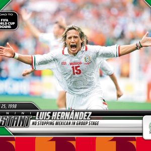 Luis Hernandez - 2026 Panini Instant Road to FIFA World Cup 2026™ #25 - Red /5
