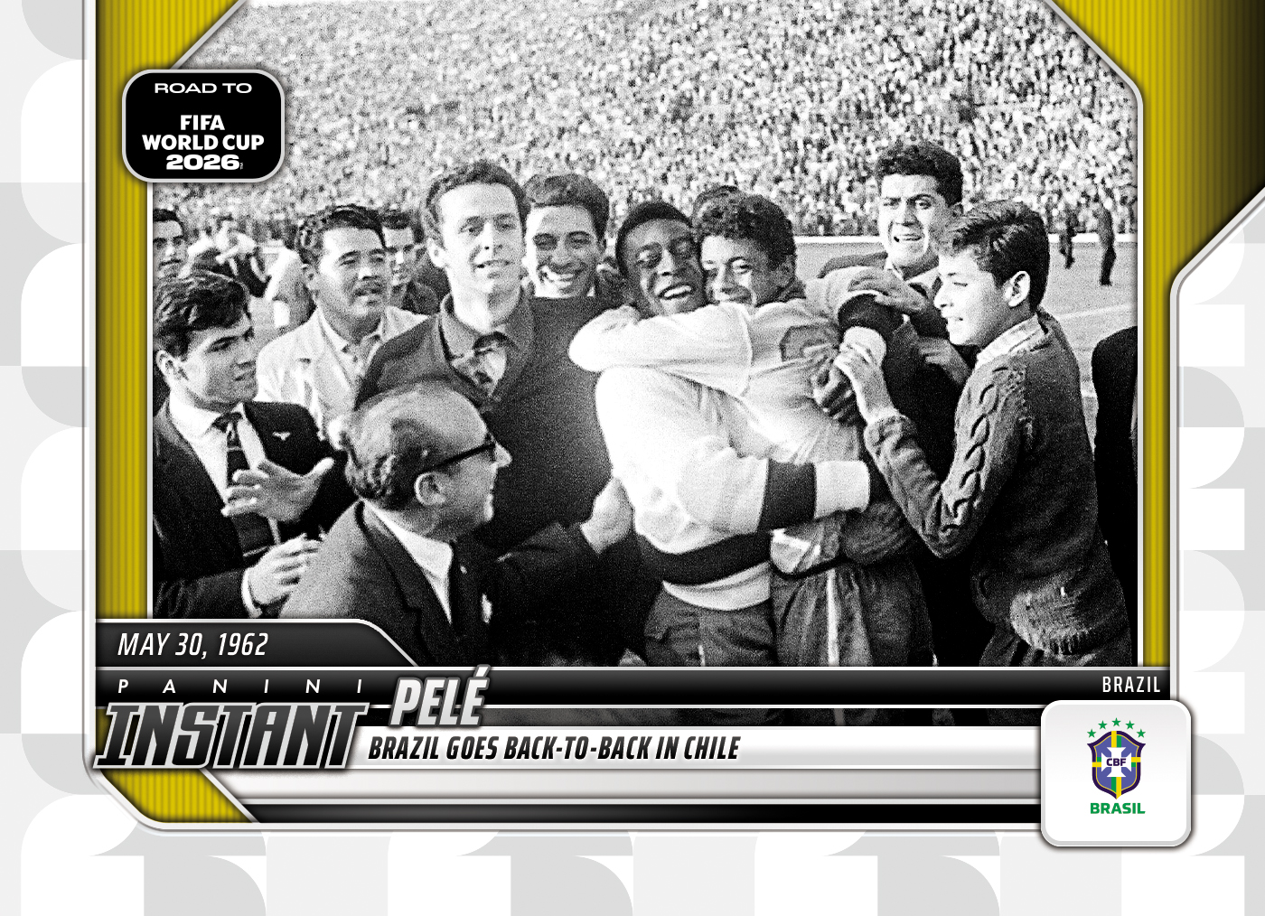 Pele - 2026 Panini Instant Road to FIFA World Cup 2026™ #26 - Base