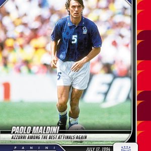 Paolo Maldini - 2026 Panini Instant Road to FIFA World Cup 2026™ #28 - Red /5