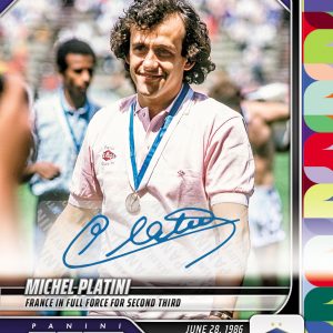 Michel Platini - 2026 Panini Instant Road to FIFA World Cup 2026™ #30 - Multi 1/1 Auto