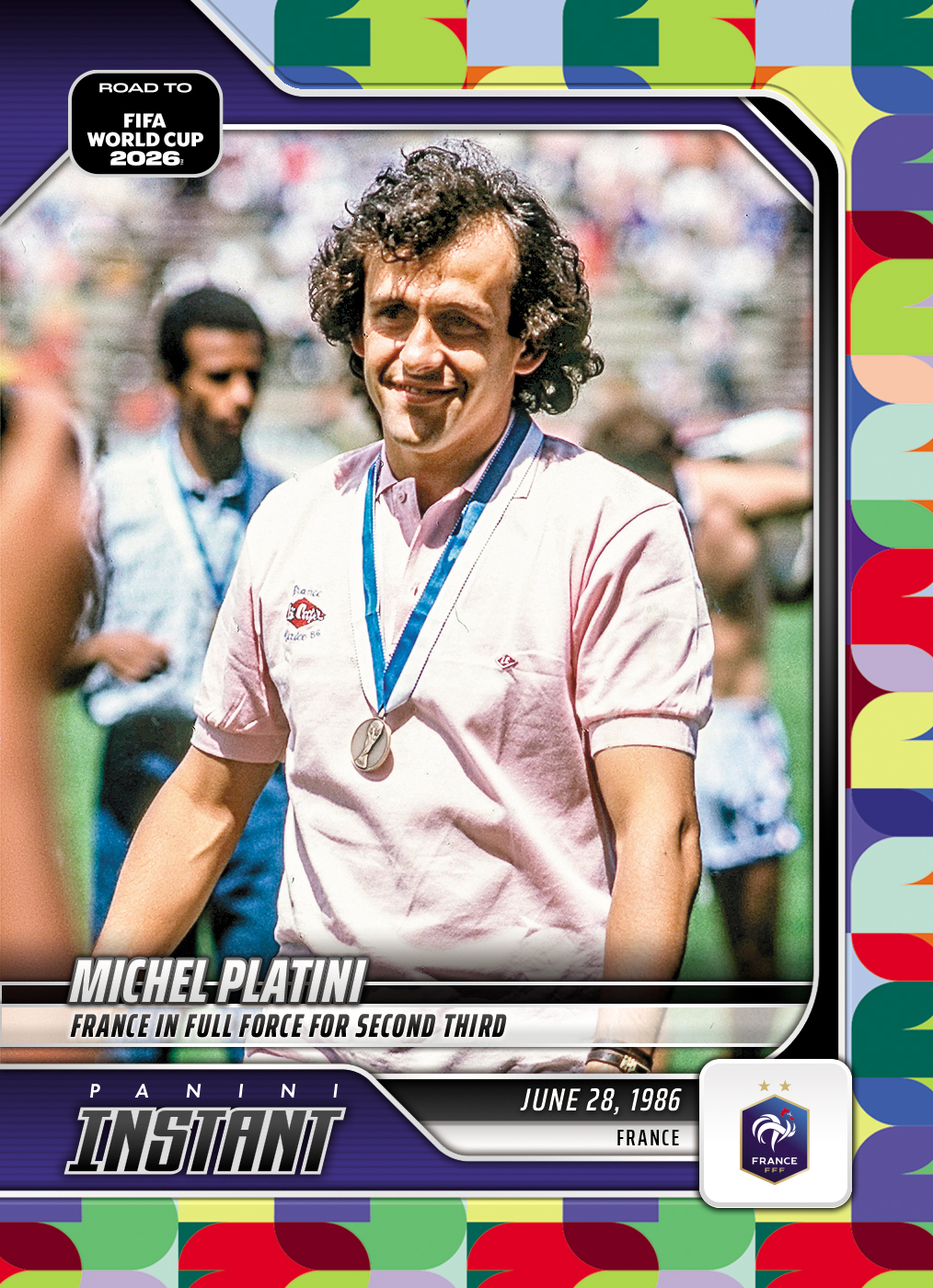 Michel Platini - 2026 Panini Instant Road to FIFA World Cup 2026™ #30 - Multi 1/1