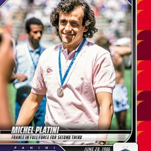 Michel Platini - 2026 Panini Instant Road to FIFA World Cup 2026™ #30 - Red /5