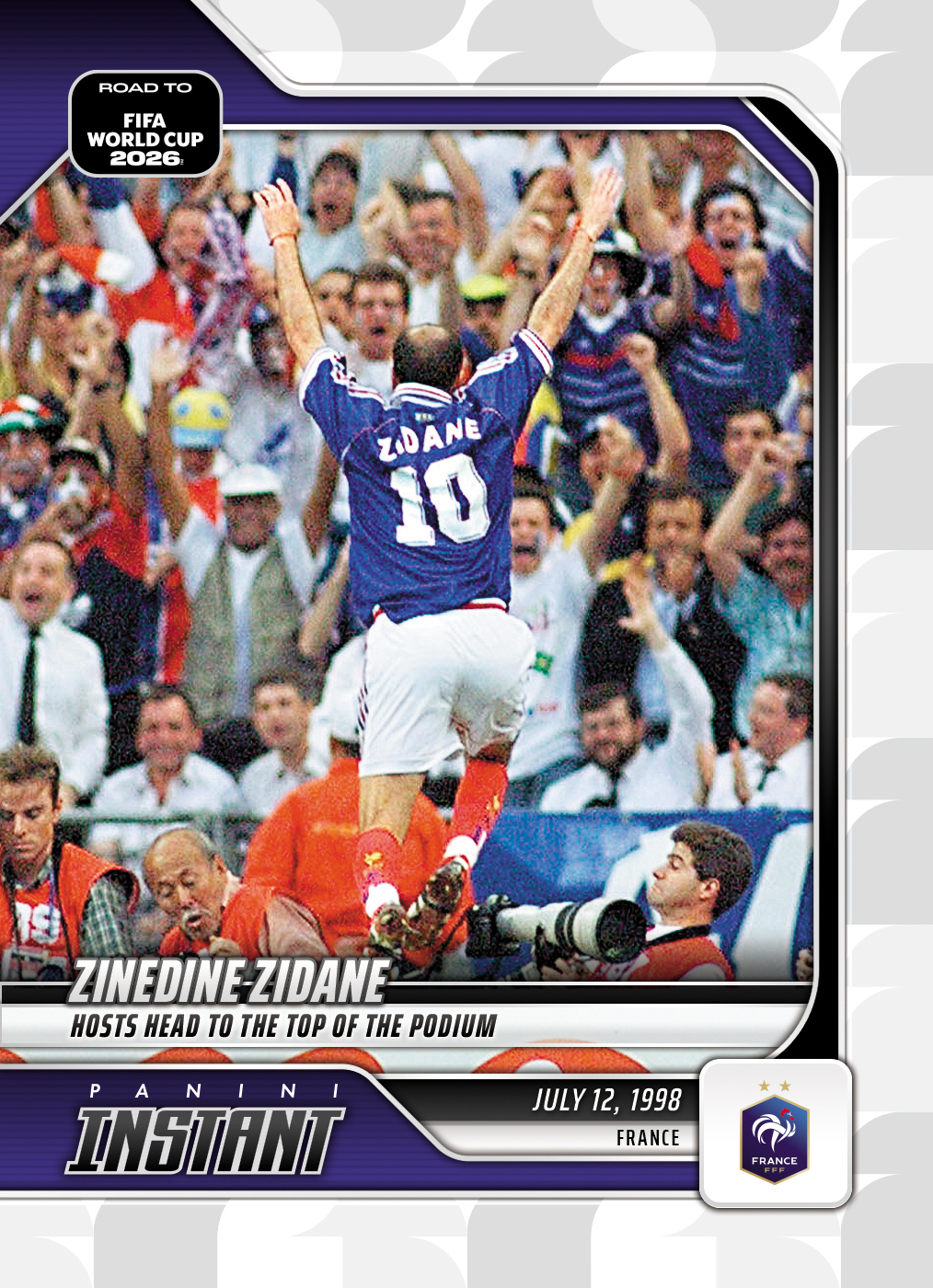 Zinedine Zidane - 2026 Panini Instant Road to FIFA World Cup 2026™ #31 - Base