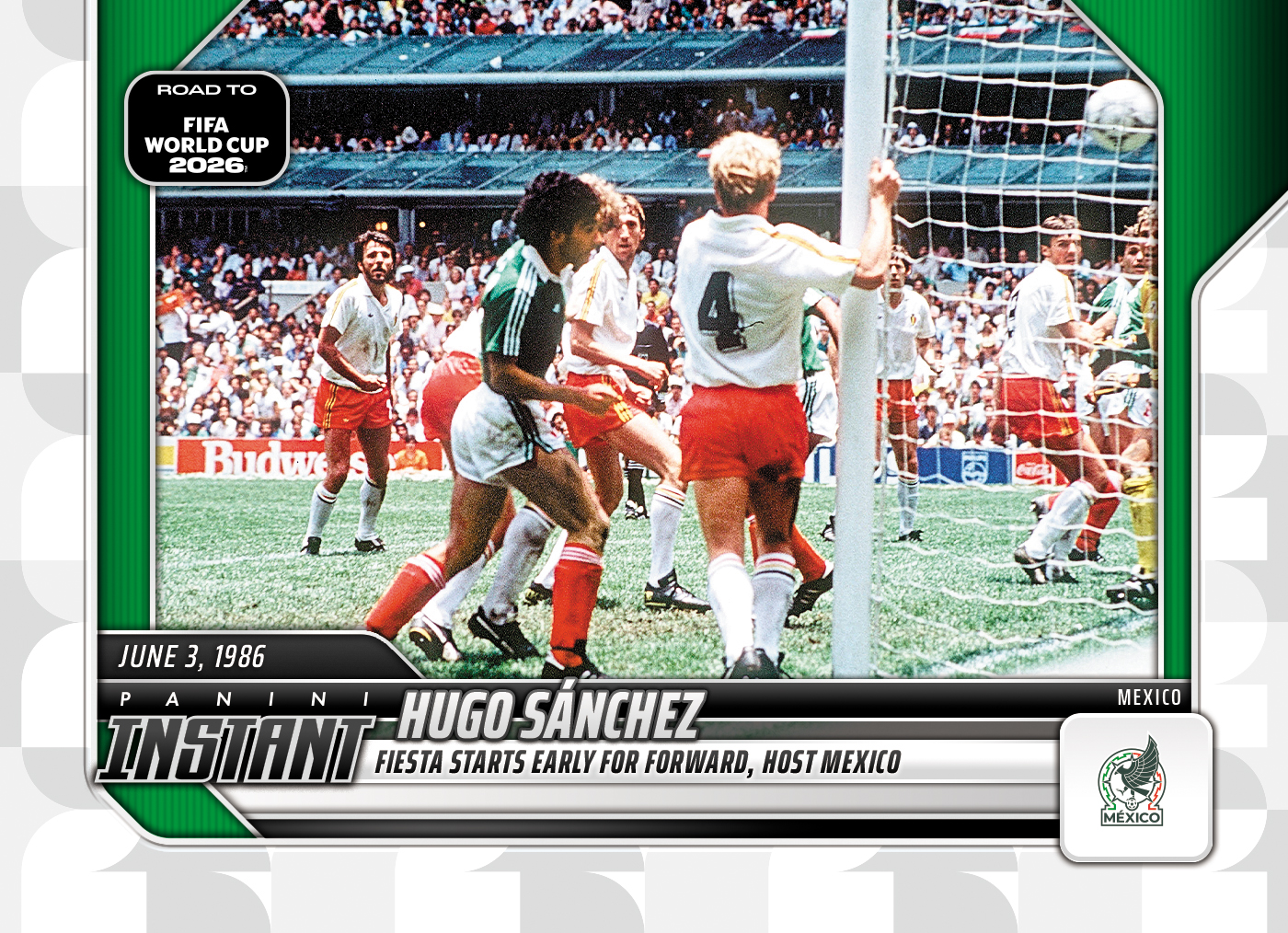 Hugo Sanchez - 2026 Panini Instant Road to FIFA World Cup 2026™ #34 - Base