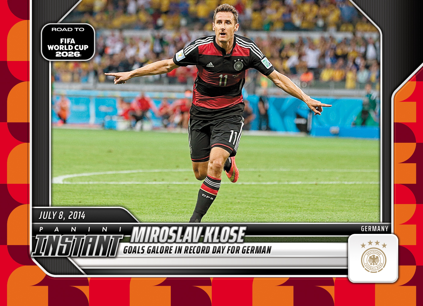 Miroslav Klose - 2026 Panini Instant Road to FIFA World Cup 2026™ #35 - Red /5