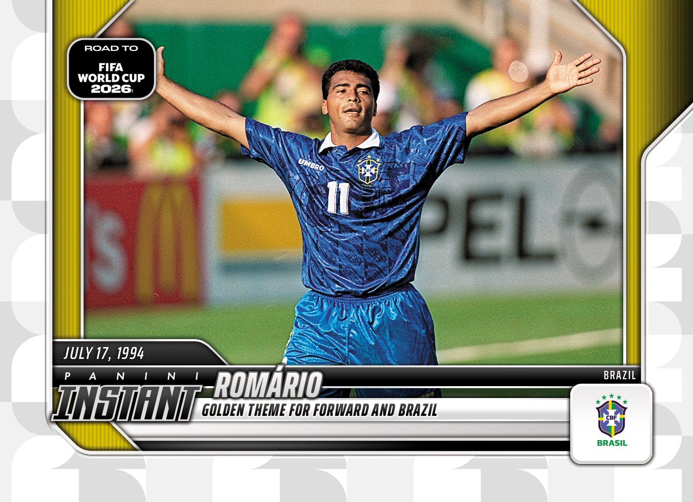 Romario - 2026 Panini Instant Road to FIFA World Cup 2026™ #39 - Base
