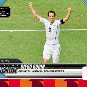 Diego Godin - 2026 Panini Instant Road to FIFA World Cup 2026™ #40 - Red /5