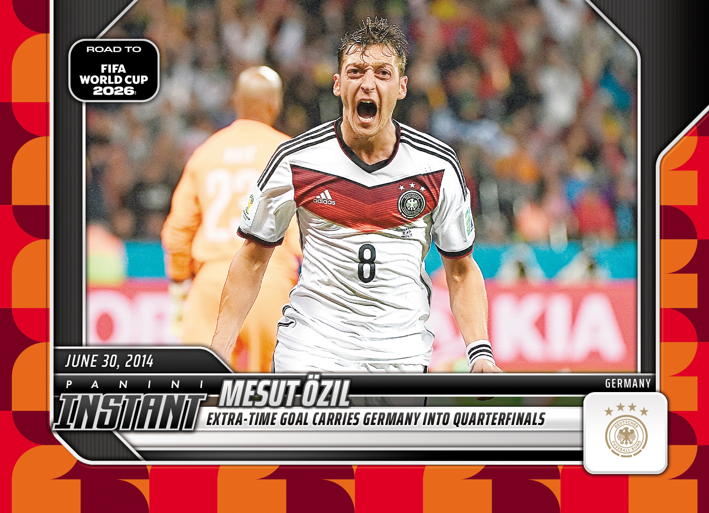 Mesut Ozil - 2026 Panini Instant Road to FIFA World Cup 2026™ #43 - Red /5