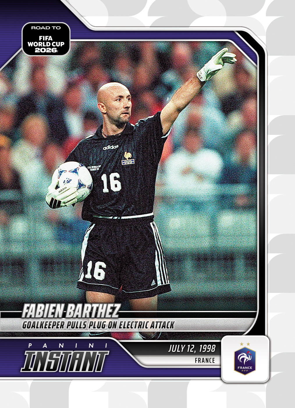 Fabien Barthez - 2026 Panini Instant Road to FIFA World Cup 2026™ #44 - Base