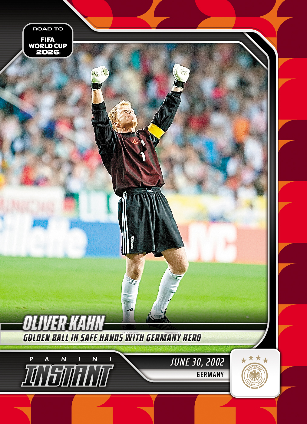 Oliver Kahn - 2026 Panini Instant Road to FIFA World Cup 2026™ #49 - Red /5