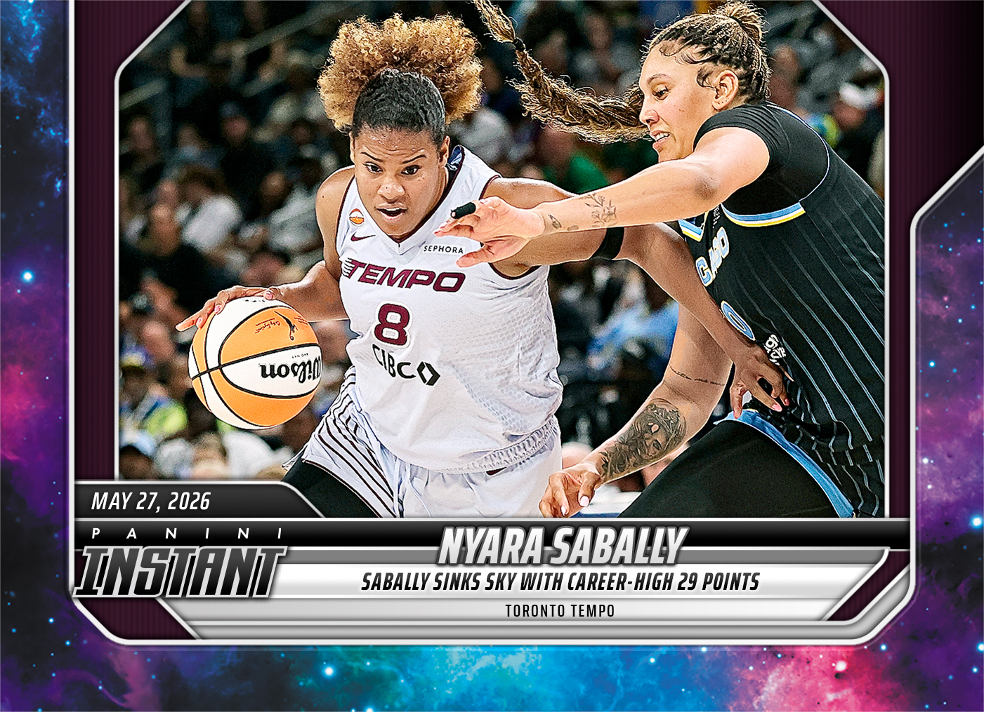 Nyara Sabally - 2026 Panini Instant WNBA #94 - Galaxy 1/1